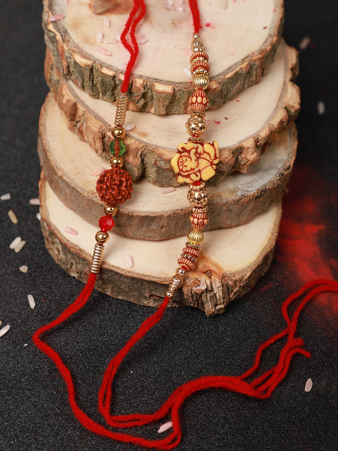 YouBella Rakhi Combo for Brother (Multi-Colour) (YBRK_70)